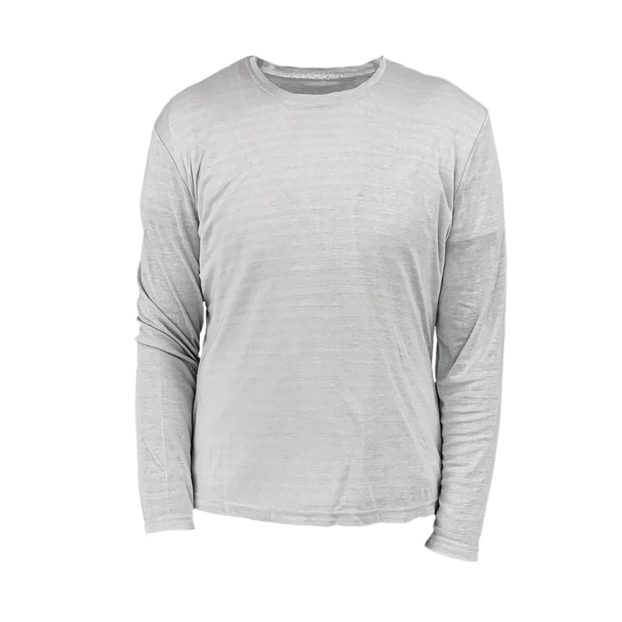 Men's EMF Protection Long-Sleeve T-Shirt - Silver Grey